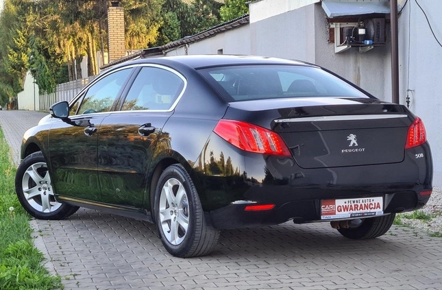 Peugeot 508 cena 29800 przebieg: 267000, rok produkcji 2011 z Sławno małe 704